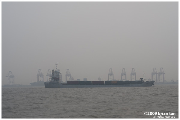 Port of Shanghai at Pudong