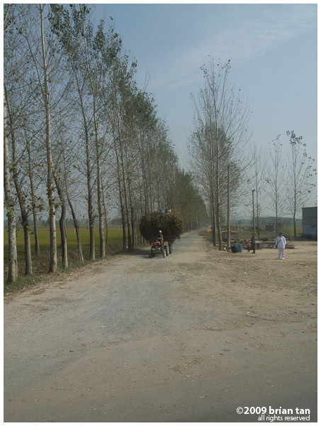 ... through rural China